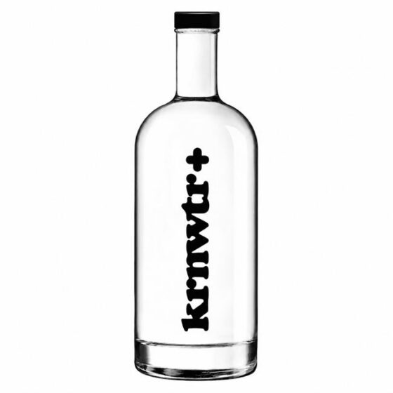 Krnwtr+ waterflessen | glas | 1000ml | per 12 stuks